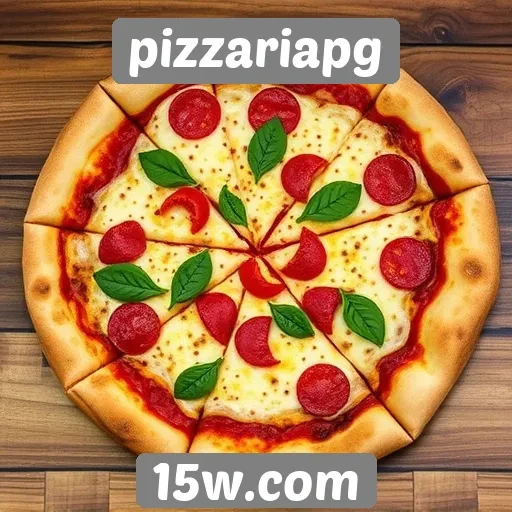 Exploração das opções de personalização em pizzariapg