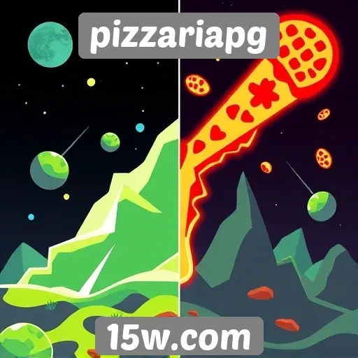 Evolução dos gráficos em pizzariapg