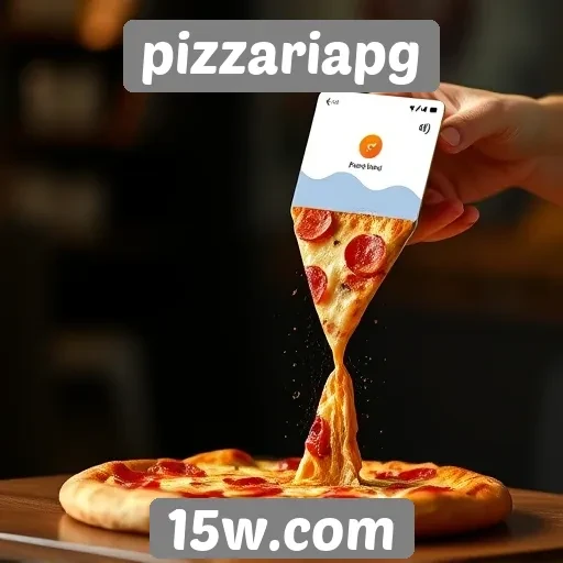 Métodos de pagamento aceitos no pizzariapg