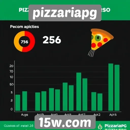 Estatísticas de acesso e popularidade do pizzariapg
