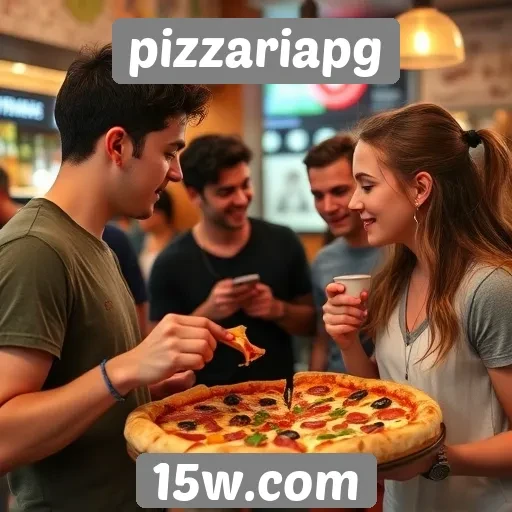 Estudo analisa a popularidade de pizzariapg entre jovens